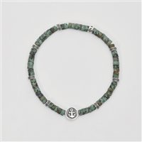 Bracciale Mabina Uomo Let's Go in Argento 533583 - 533583
